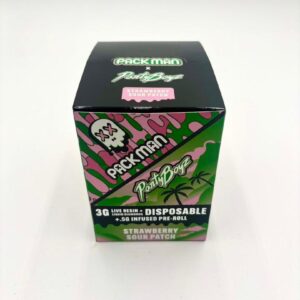 Packman x Partyboyz – Strawberry Sour Patch -10-Pack Box